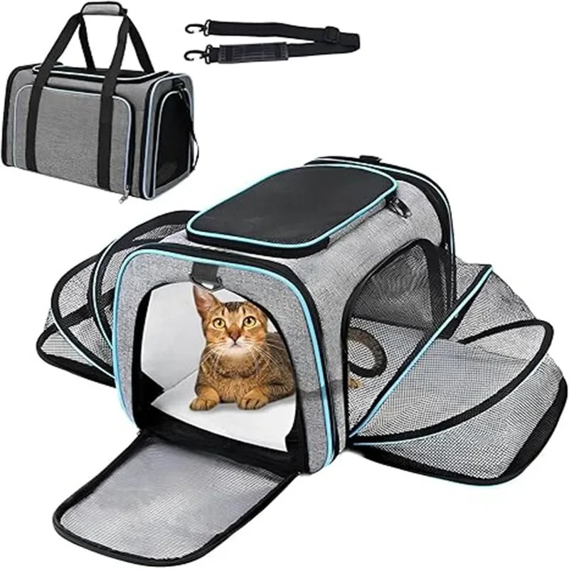 Foldable Backpack Small - Tragbarer, atmungsaktiver, faltbarer Haustier-Rucksack für Katzen