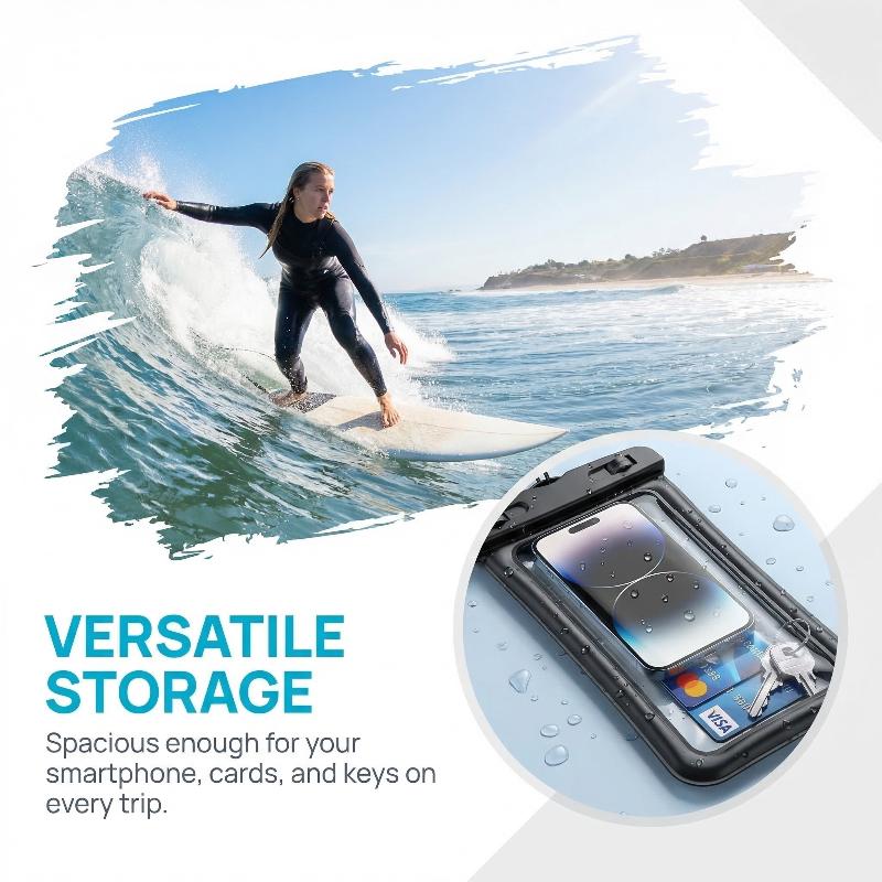 Hydration Pack Outdoor - ★ ▲ Universelle Selbstversiegelnde Wasserdichte Handytasche