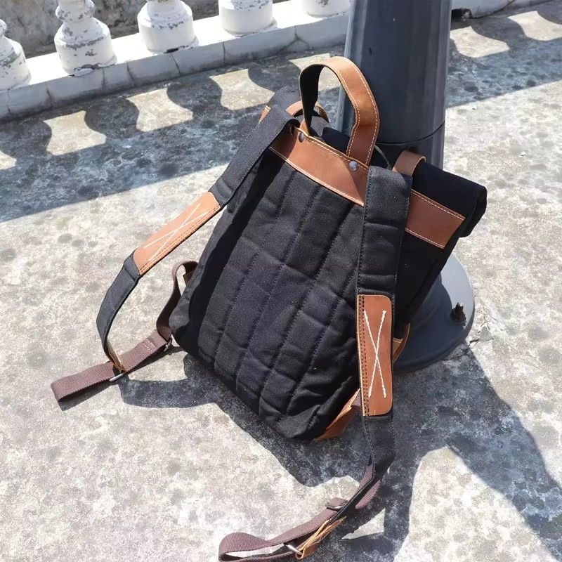 Modischer Herren-Rucksack aus  – Leather Backpack Vintage Bewertung und Preis