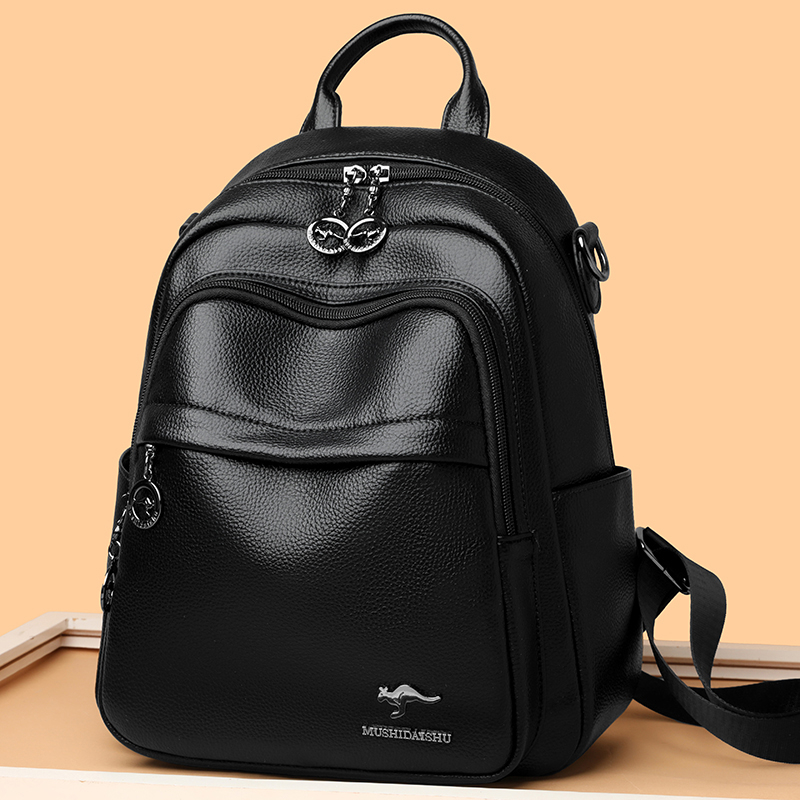 2026 Wasserdichter PU-Leder Da – Travel Backpack Anti Theft Bewertung und Preis
